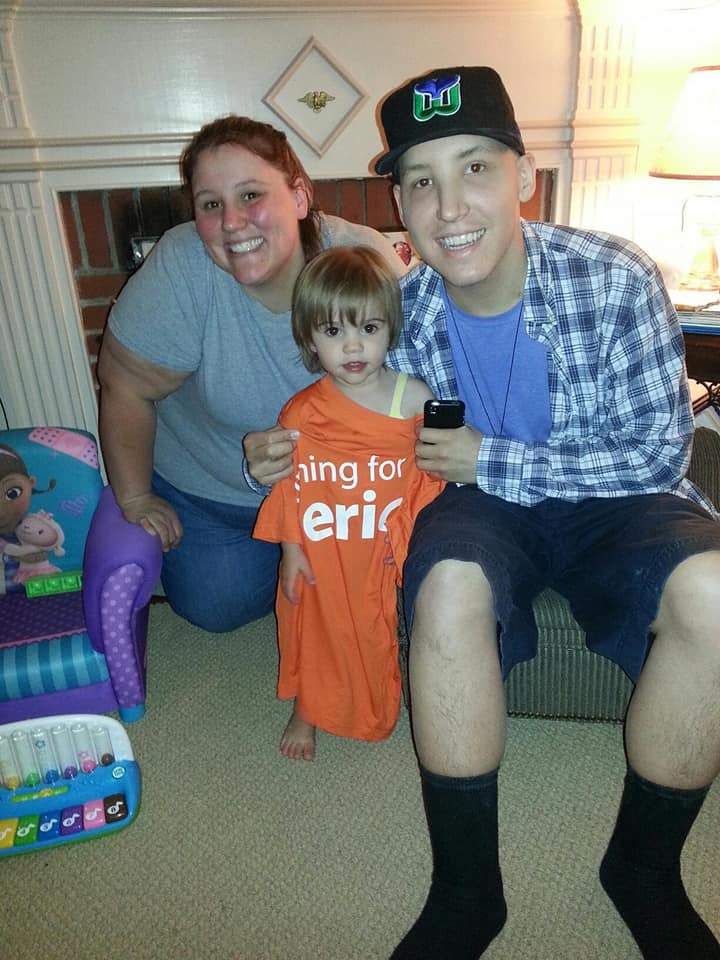 Eric with Alaina and Gracie